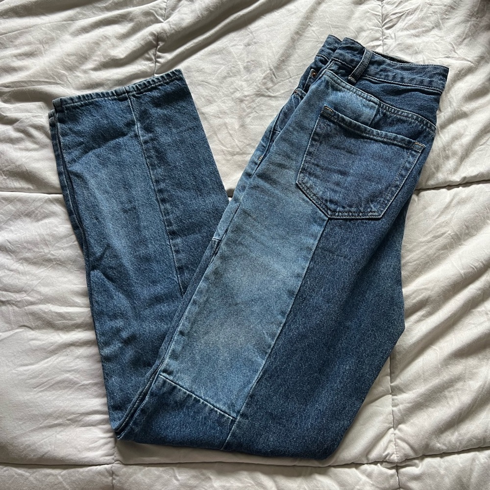 PacSun color block jeans